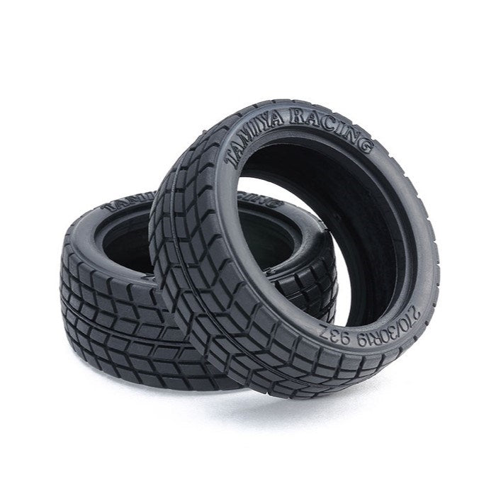 Tamiya 50419 Racing Radial Tire Set (1 Pair) - Hobby City NZ