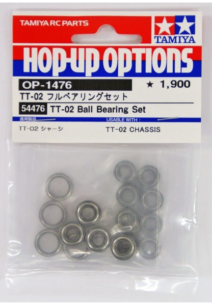 Tamiya 54476 TT-02 Ball Bearing Set (Complete)