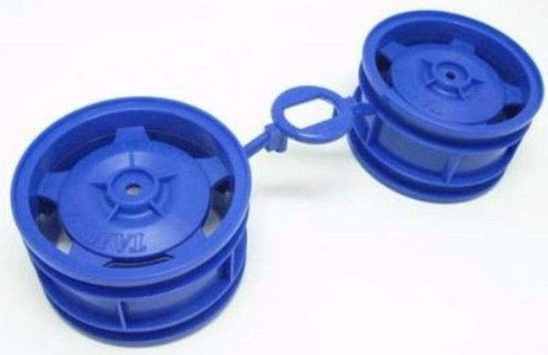 Tamiya 54682 BUGGY REAR STAR DISH WHEEL BLUE (2) - Hobby City NZ
