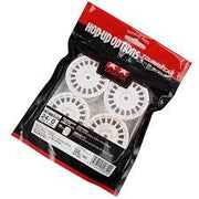 Tamiya 54851 24mm RallyDish Wheels 0 Whi *4 - Hobby City NZ