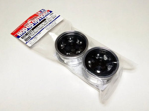 Tamiya 54854 2-Piece 5-Spoke Wheels *2 Bla - Hobby City NZ