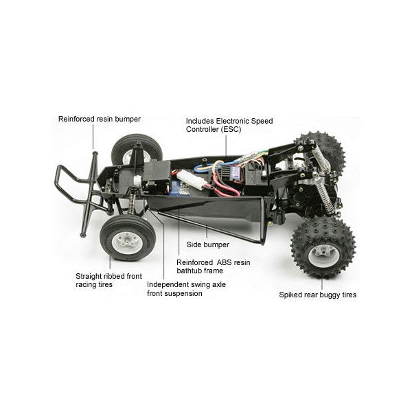 Tamiya 58336 RC Kit: 1/10 2WD The Hornet