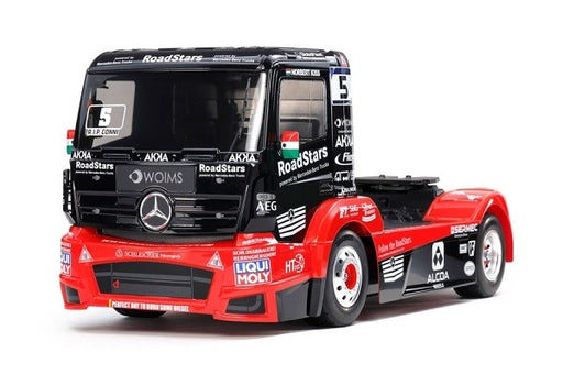 Tamiya 58683 RC Kit: 1/10 4WD Mercedes-Benz Actros Racing Truck - Tankpool24 (TT-01E) (8442889666797)