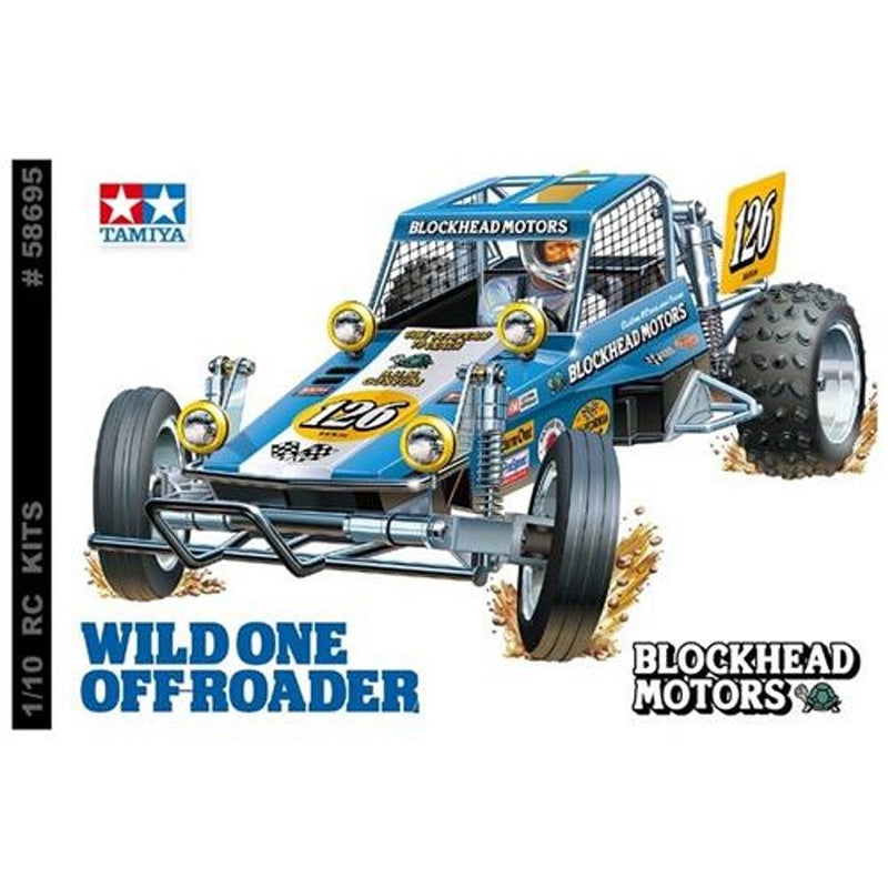 TAMIYA 1/10 WILD ONE (EXCL ESC) BLOCKHEAD LIVERY - Hobby City NZ