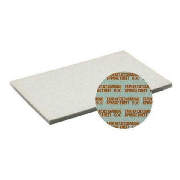 Tamiya 87148 Sanding Sponge Sheet - 600 Grit (1 Sheet) - Hobby City NZ
