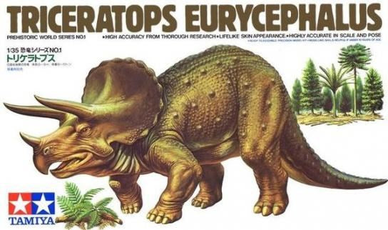Tamiya 60201 1/35 Triceratops Eurycephalus (8278286303469)