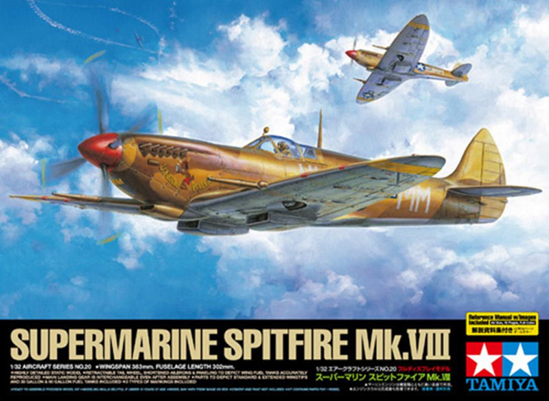 Tamiya 60320 1/32 Spitfire Mk.VIII