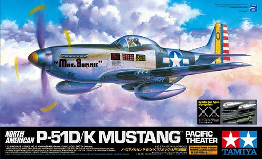 Tamiya 60323 1/32 North American P-51D/K Mustang (Pacific Theater) (7546192298221)
