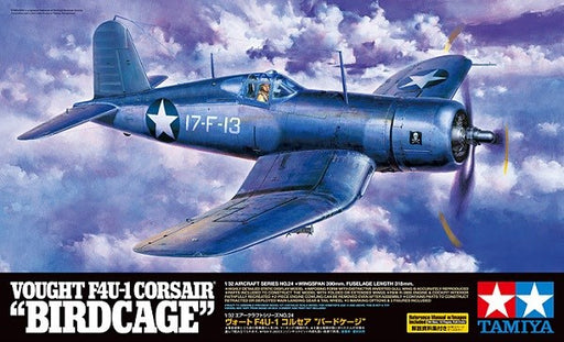 Tamiya 60324 1/32 Vought F4U-1 Corsair "Birdcage" (7546192396525)