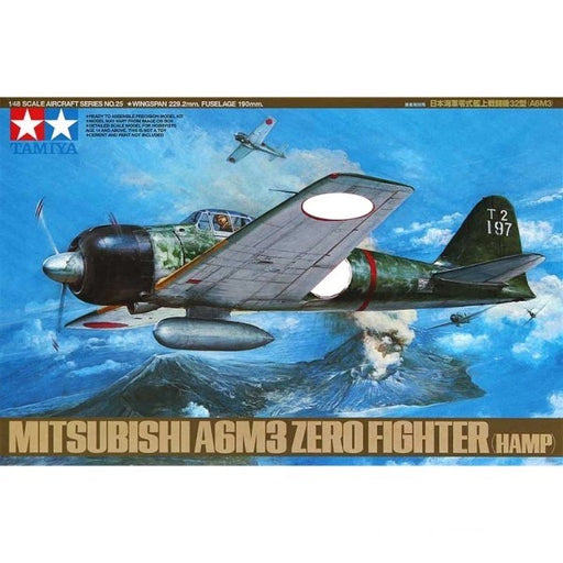Tamiya 61025 1/48 Mitsubishi A6M3 Zero Fighter (HAMP) (8278359638253)