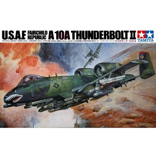 Tamiya 61028 1/48 USAF Fairchild Republic A-10A Thunderbolt II (8442890322157)