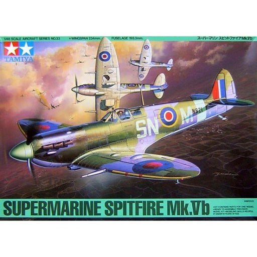 Tamiya 61033 1/48 Supermarine Spitfire Mk.Vb (8278359736557)