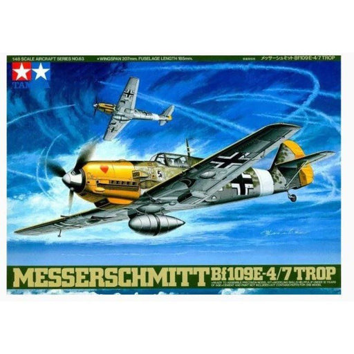 Tamiya 61063 1/48 BF109E-4/7 Trop (8442886684909)