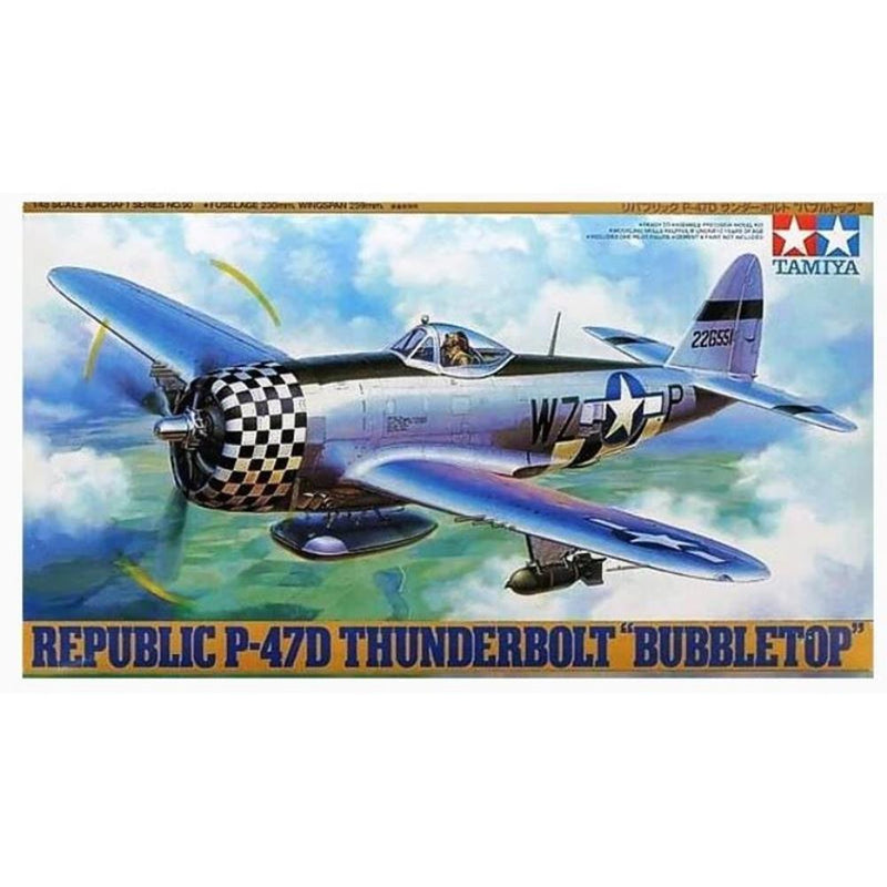 Tamiya 61090 1/48 P-47D Thunderbolt Bubbletop