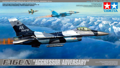 Tamiya 61106 1/48 F-16C/N Aggressor/Adversary (7537799758061)