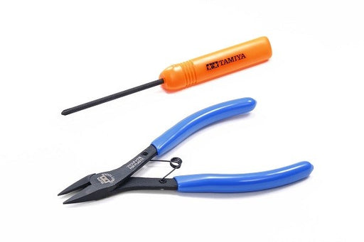Tamiya 74158 Mini 4WD Tools Set - Side Cutters and Phillips Screwdriver (8225541488877)