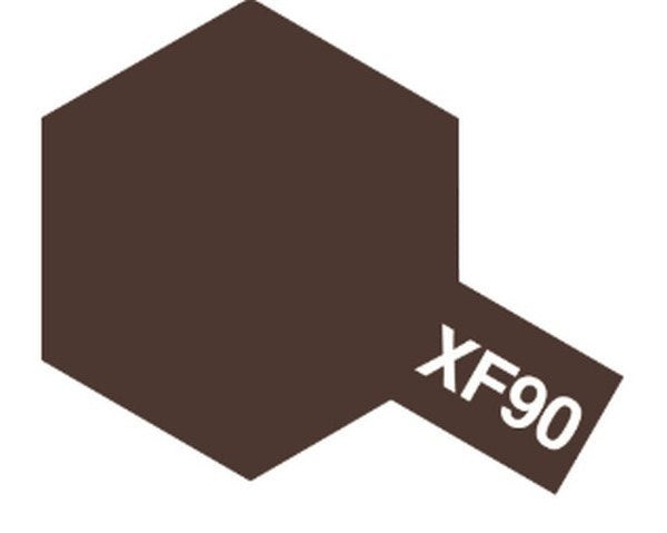 Tamiya 81790 XF90 Flat Red Brown 2 Acrylic Mini Pottle 10ml