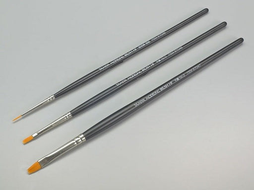 Tamiya 87067 Modeling High Finish Brush Set - Standard (3pc) (7584409256173)