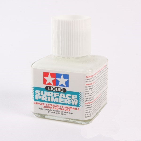 Tamiya 87096 Liquid Surface Primer - White (40ml)