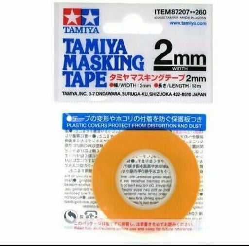 Tamiya 87207 Masking Tape 2mm (8144082043117)