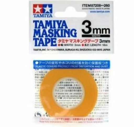 Tamiya 87208 Masking Tape 3mm (8442889371885)