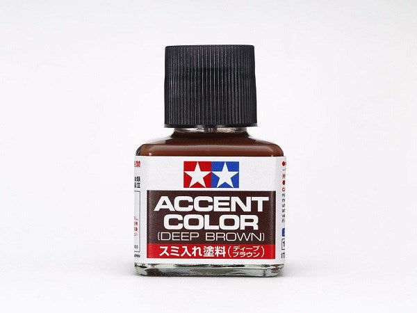 Tamiya 87210 Accent Color - Deep Brown (40ml)