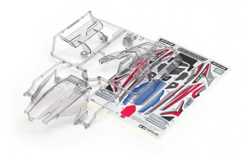 Tamiya 95490 DCR BODY LIGHT SMOKE (8294592020717)