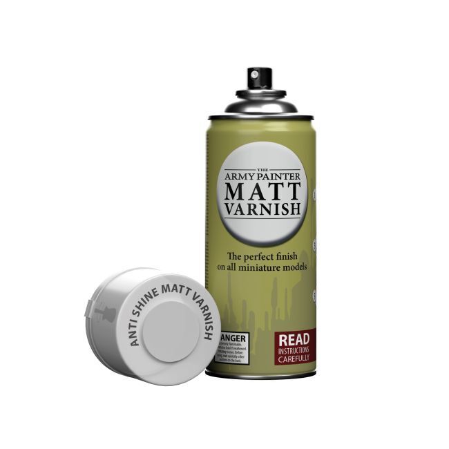 Army Painter CP3003 Base Primer - Anti-Shine Matt Varnish - 400ml Spray Paint - Hobby City NZ (8964632248557)