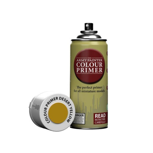 Army Painter CP3011 Colour Primer - Desert Yellow - 400ml Spray Paint - Hobby City NZ (8964632543469)