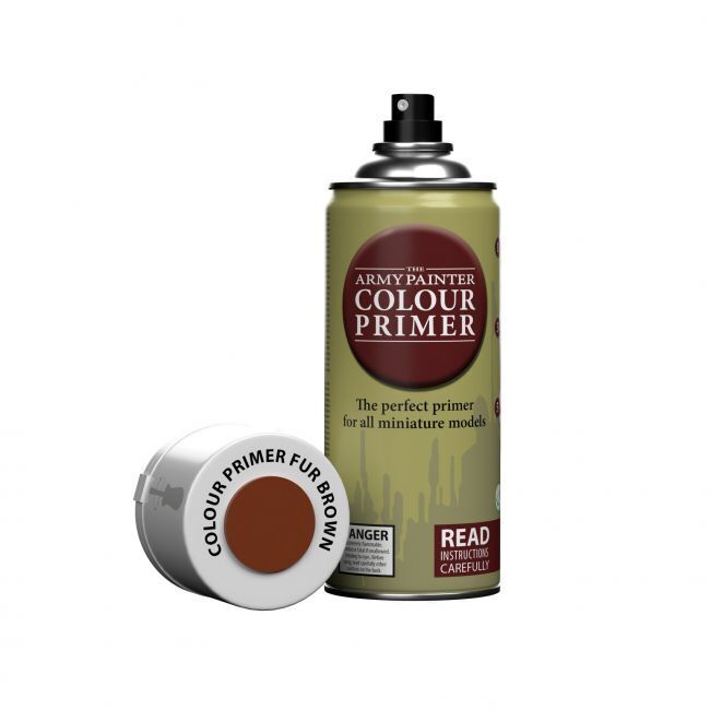 Army Painter CP3016 Colour Primer - Fur Brown - 400ml Spray Paint - Hobby City NZ (8964632805613)