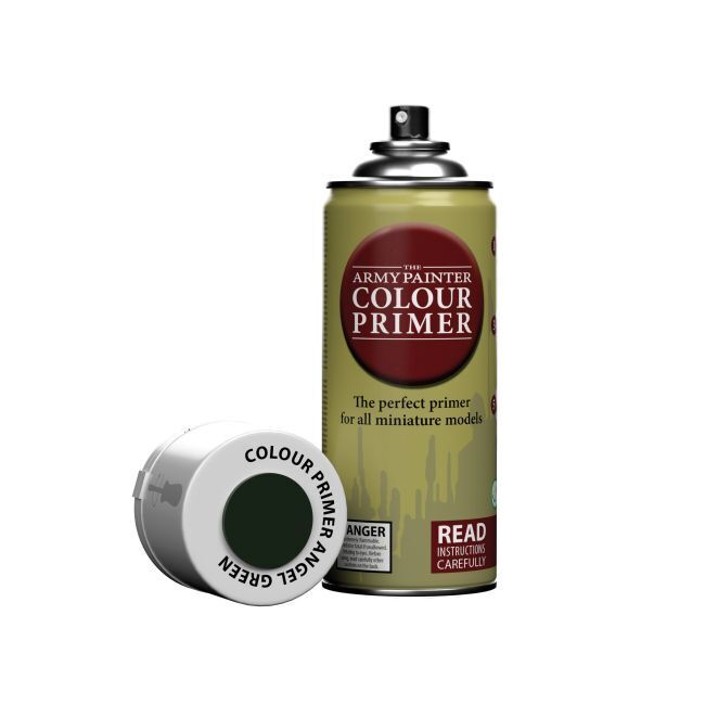 Army Painter CP3020 Colour Primer - Angel Green - 400ml Spray Paint - Hobby City NZ (8964632936685)