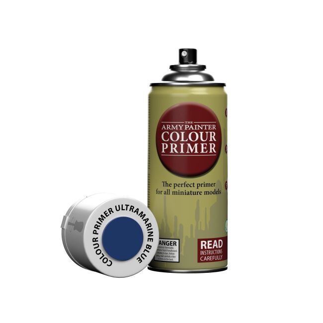 Army Painter CP3022 Colour Primer - Ultramarine Blue - 400ml Spray Paint - Hobby City NZ (8964633002221)