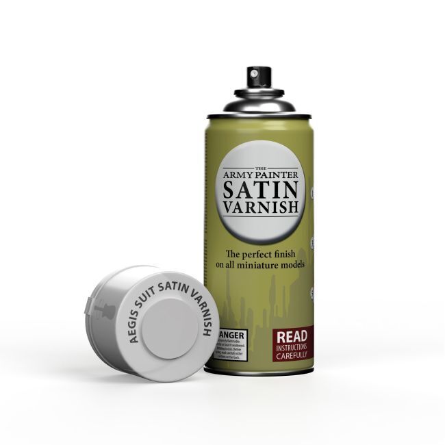 Army Painter CP3027 Base Primer - Aegis Suit Satin Varnish - 400ml Spray Paint - Hobby City NZ (8964633067757)