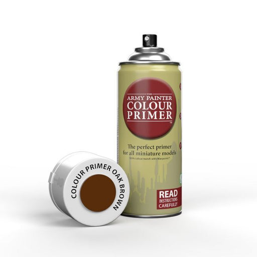 Army Painter CP3030 Colour Primer: Oak Brown - 400ml Spray Paint - Hobby City NZ (8964633231597)