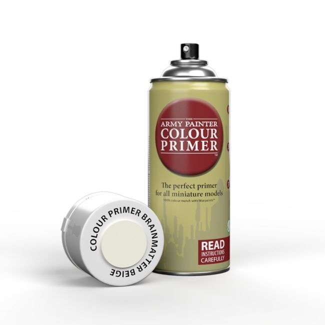 Army Painter CP3031 Colour Primer: Brainmatter Beige - 400ml Spray Paint - Hobby City NZ (8964633329901)