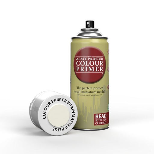 Army Painter CP3031 Colour Primer: Brainmatter Beige - 400ml Spray Paint - Hobby City NZ (8964633329901)