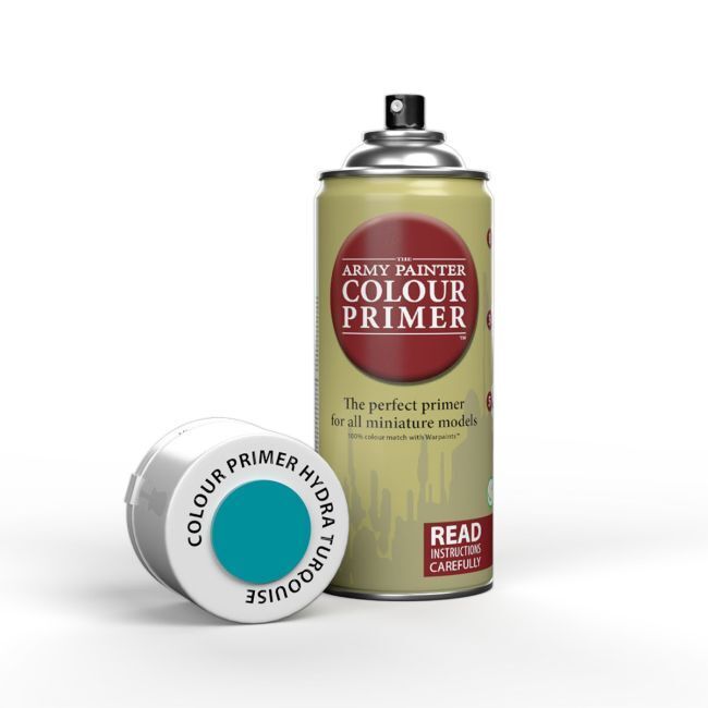 Army Painter CP3033 Colour Primer: Hydra Turquoise - 400ml Spray Paint - Hobby City NZ (8964633395437)