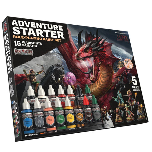 Army Painter GM1008 GameMaster: Adventure Starter Role-playing Paint Set - Hobby City NZ (8964633952493)