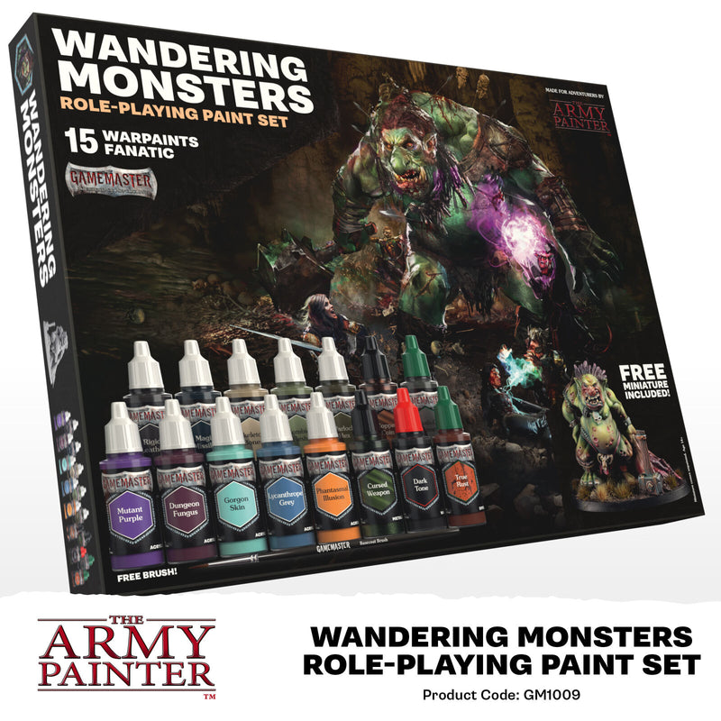 Army Painter GM1009 GameMaster: Wandering Monsters Role-playing Paint Set - Hobby City NZ (8964633985261)