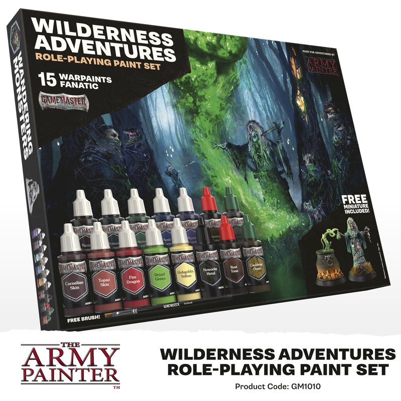 Army Painter GM1010 GameMaster: Wilderness Adventures Role-playing Paint Set - Hobby City NZ (8964634116333)
