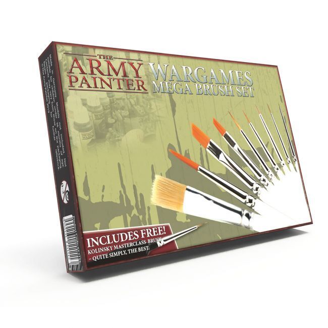 Army Painter ST5113 Mega Brush Set (box) - Hobby City NZ (8964634869997)