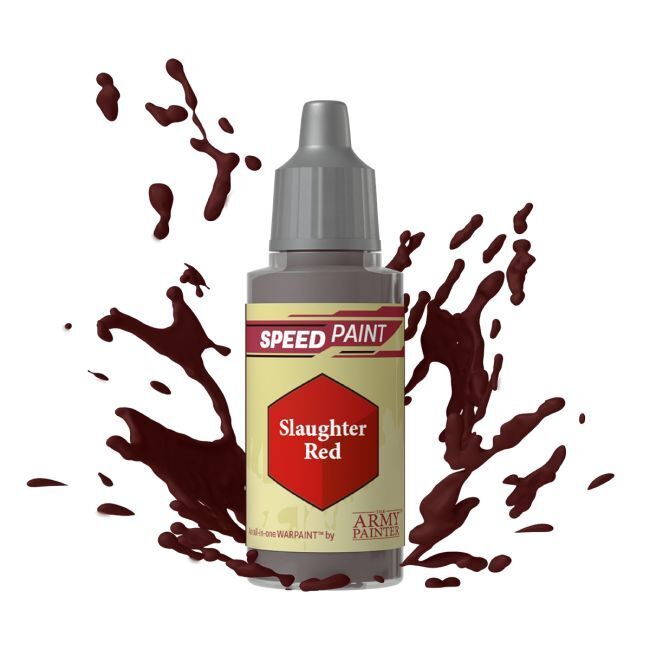 Army Painter WP2012 Speedpaint: Slaughter Red - 18ml Acrylic Paint - Hobby City NZ (8964636475629)
