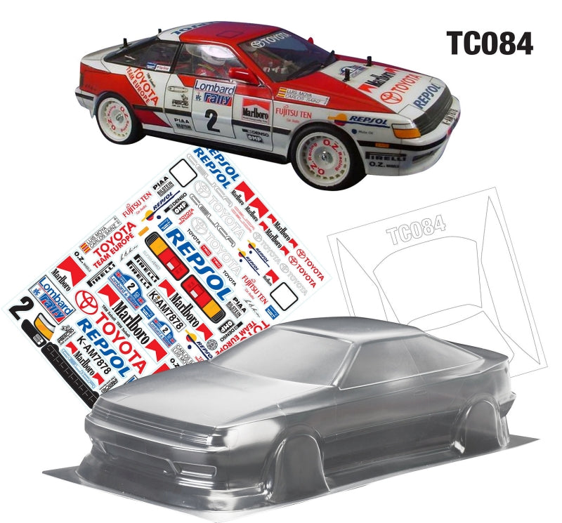 Team C TC084 1/10 Toyota Celica GT-Four ST165, 190mm (9255888650477)