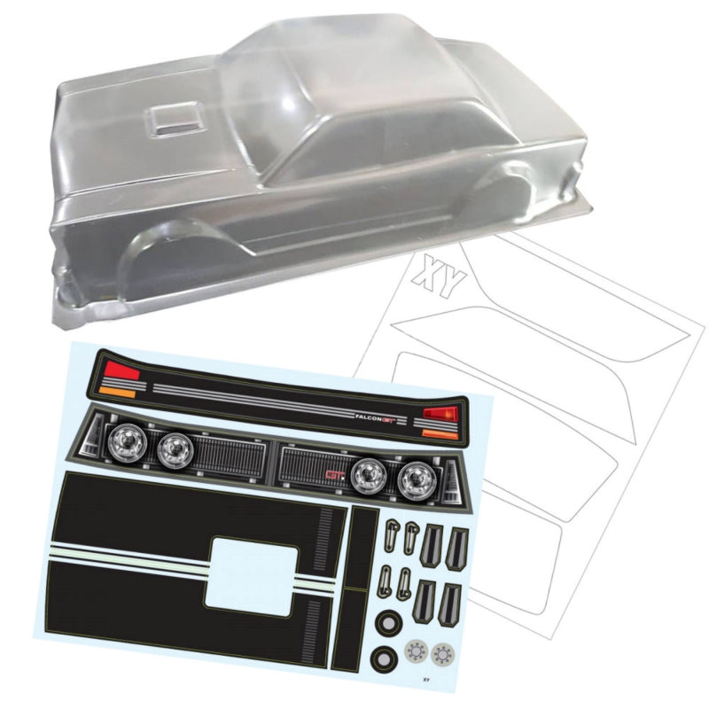 Team C TC118 1/10 Ford Falcon XY 351GT 200mm (9255888879853)