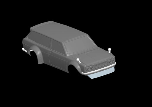 Team C TC510-G 1/10 Datsun510 Wagon, 200mm, WB 258mm W/Light Buckets and Mirrors GReady Decal (9255889240301)