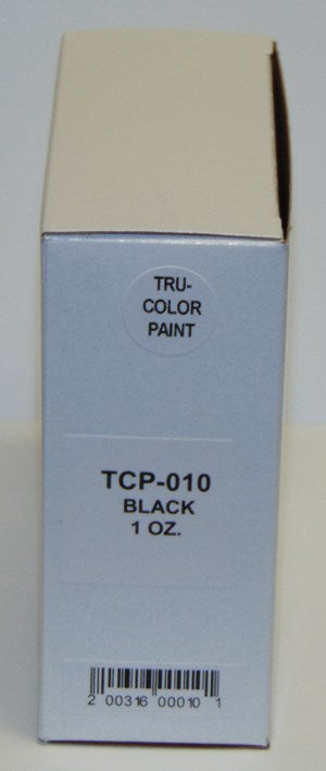 Tru-Color Paint 010 Black 1oz (6630980026417)