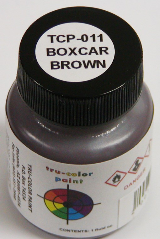 Tru-Color Paint 011 Boxcar Brown 1oz (6630980091953)