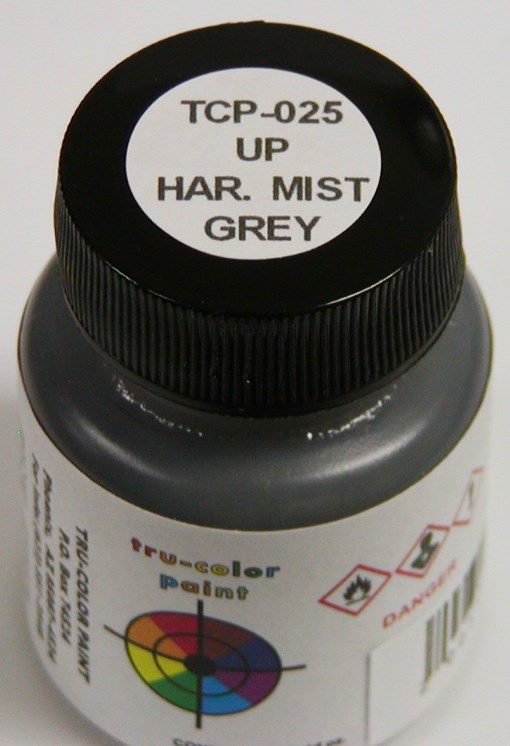 Tru-Color Paint 025 Union Pacific Harbor Mist Gray 1oz