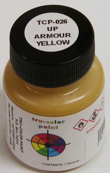 Tru-Color Paint 026 Union Pacific Armour Yellow 1oz (6630980812849)