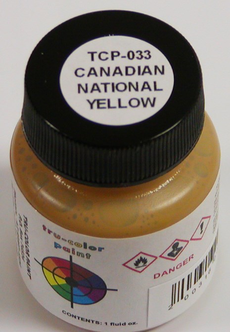 Tru-Color Paint 033 Canadian National Yellow 1oz